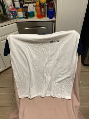 Black And White MSC Shirt Size XL